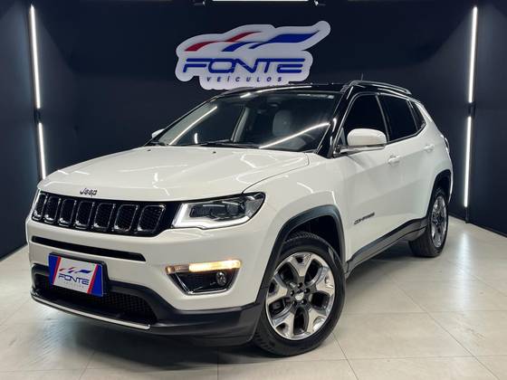 JEEP COMPASS 2.0 16V FLEX LIMITED AUTOMÁTICO JEEP COMPASS 2.0 16V FLEX LIMITED AUTOMÁTICO